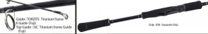 Lanseta Yamaga Blanks CALISTA 82M TZ NANO 2.48m 28g 2buc - Img 4