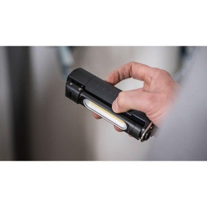 Lanterna Ledlenser W6R Work Black 500 lumeni cu cap rabatabil