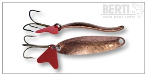 Linguriță Oscilantă Berti Taifun Nr.1 53mm 7g Dragon Skin Cupru