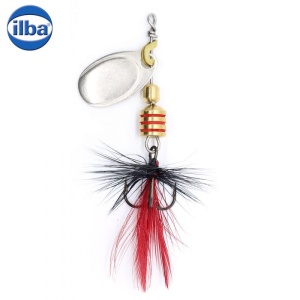 Lingurita rotativa Ilba Tondo Mosca Silver Nr0 2g