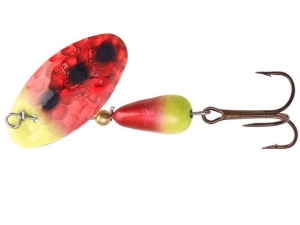 Lingurita rotativa Panther Martin Holy Hammered Holo #2 Brookie