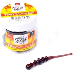 Lucky John Tipsy Worm 5.8cm 12buc T77 - Img 2