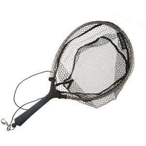 Minciog Fly Grey GS Scoop Fishing Net Small 40 x 28cm - Img 4