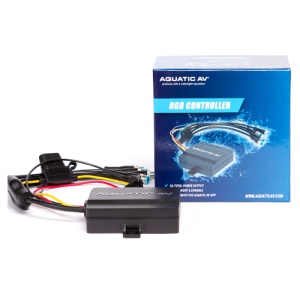 Modul Control RGB Aquatic AV RG100 – Controler inteligent de 5A pentru sisteme de iluminare LED marine, cu gestionare prin Bluetooth și suport pentru până la 32 de boxe.