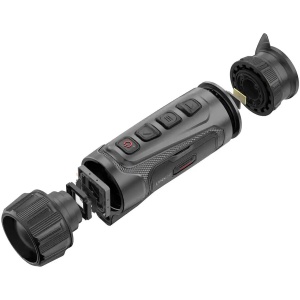 Monocular cu vedere termică Hikmicro Lynx LQ35L 3.0 LRF – Echipament premium de termoviziune pentru vânătoare dotat cu senzor de 640x512 pixeli, sensibilitate NETD sub 15mK, lentilă de 35mm, telemetru laser de 1000m integrat și tehnologie de procesare AI 