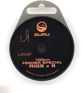 Montura Guru LWGF Feeder Rigs 1m 0.19mm Nr 10 8buc/plic