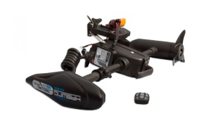 Motor trolling Haswing Cayman T 55lb – montaj pe oglinda bărcii, control wireless și direcție 360°