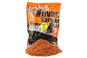 Nada Benzar Mix Novac 3kg – nadă planctonică activă pentru fitofag, cu dispersie de durată și arome intense, ideală pentru prezentarea momelilor flotante în masa apei