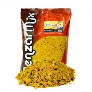 Nada Benzar Ready Carp 1kg – groundbait gata preparată cu micropelete, ideală pentru pescuitul la feeder și method feeder, eficientă pe orice tip de apă.