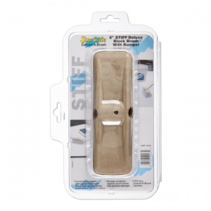 Star Brite Deluxe Block Brush Stiff – Forța brută necesară pentru o punte impecabilă, oferind curățare intensă și protecție anti-șoc într-un singur instrument profesional