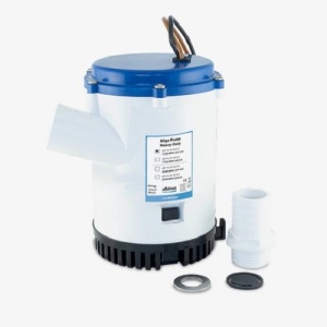 Pompă de Santină Heavy Duty Albin Pump Marine 1750GPH, 12V/24V