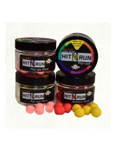 Pop Up Dynamite Baits Hit N Run 15mm 25g Bright White