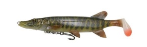 Savage Gear 4D Pike Shad Stripped Pike SS01