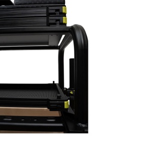 Scaun modular TEOS Seatbox TS3 D36 cu picioare telescopice și platformă antiderapantă.