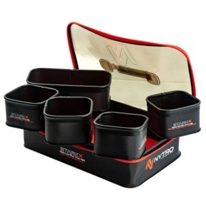Set 4+1 Bac/Geanta Accesorii Nytro Starkx System Tray 40x27x8.5cm - Img 1