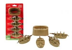 Set 4 Momitoare Carp Expert Smart Method Feeder Go Green Cu Matrita