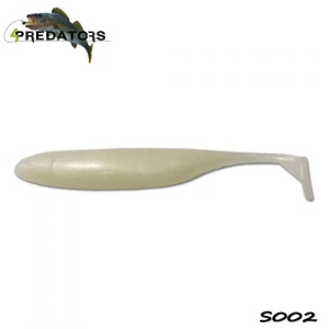 Shad 4Predators Finesse Impact 10cm Pearl White