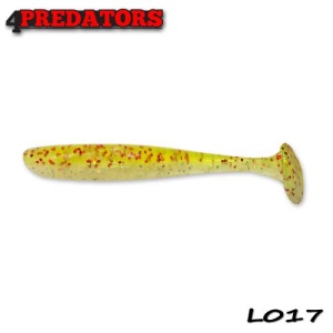 Shad 4Predators Slim Shad, 9cm, Chartreuse-Pearl