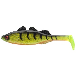 Shad Daiwa Prorex Live Perch 11.5cm 4 buc/plic Ghost Firetiger