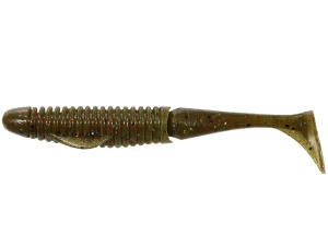 Shad DUO Boostar Wake 8.9cm F018 Green Pumpkin Red Flake