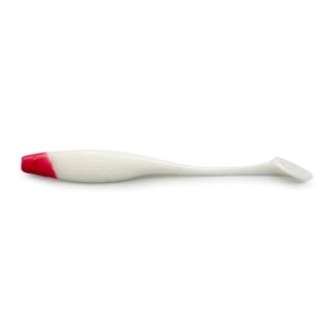 Shad Fast Strike Huky - Kuky 11.5cm 4.3g 10buc/plic WHITE RED HEAD