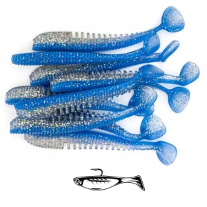 Shad Fast Strike Takeda 8cm 10buc plic - Img 3