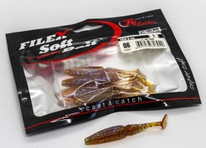 Shad Filex Soft Bait ZICO 5buc/plic 8cm 06