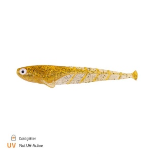 Shad Zeck Quappie 3buc/plic Goldglitter