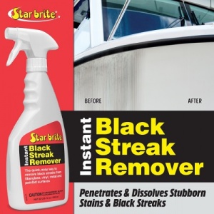 Star Brite Black Streak Remover – Soluția esențială pentru menținerea luciului ambarcațiunii, eliminând rapid dungile negre de scurgere fără a afecta stratul protector de ceară.