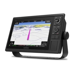 Garmin GPSMAP 1022 chartplotter marin cu ecran de 10 inch, Wi-Fi integrat și conectivitate completă pentru pescuit și navigație.