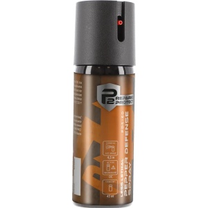 Spray Autoaparare Umarex P2P PDS-60 Pepper Spray 43ml cu dispersie conica si siguranta flip-top.