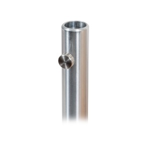 Suport lansete ponton din inox Benzar Mix Jetty, cu sistem de tensionare prin înșurubare, compatibil cu orice pichet și ideal pentru pescuit pe ponton.