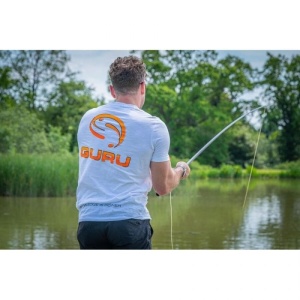 Tricou Guru Gradient Logo Tee White - Img 3