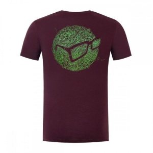 Tricou Korda Birdnest Tee Burgundy - Img 2