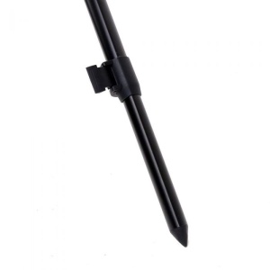 Tripod Telescopic Riverpod Elegance Feeder Pro – Detaliu picioare reglabile și filet metalic pentru suport de 2 lansete.
