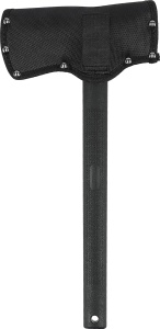 Umarex Tactical Tomahawk 2 – Instrument tactic de impact cu cap din oțel carbon 1065, finisaj negru și mâner ergonomic din polimer injectat.