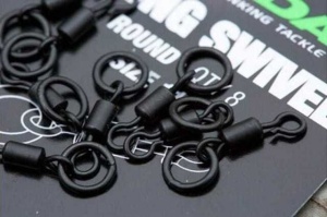 Vartej cu Agrafa Rapida si Anou Korda QC Ring Swivel 8buc/plic - Img 4