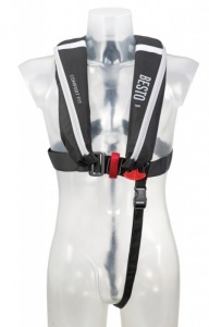 Vesta de salvare automata Allroundmarine Besto Comfort Fit 165N Gri/Negru - Img 3