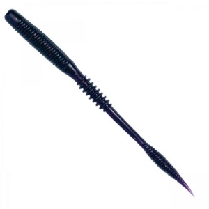 Vierme Owner Shiver Tail 11.5cm 10buc/plic 09 Black Grape - Img 1