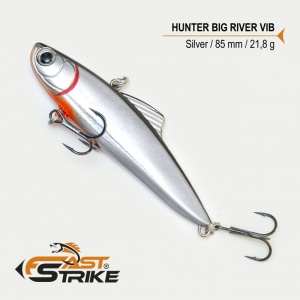 Vobler avat Fast Strike Hunter Big River Vib 8.5cm 21.8g Silver