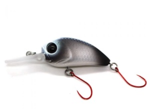 Vobler Damiki Disco Deep Trout-38 3.8cm 4.5g Floating 407D (Matt Black White)