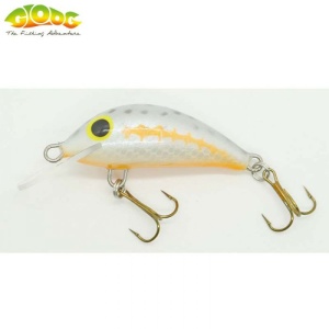 Vobler Gloog Hektor 35N 3.5cm 2g Floating BFO (Black Fluo Orange)