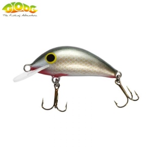 Vobler Gloog Hektor 35N 3.5cm 2g Floating NS (Natural Silver)
