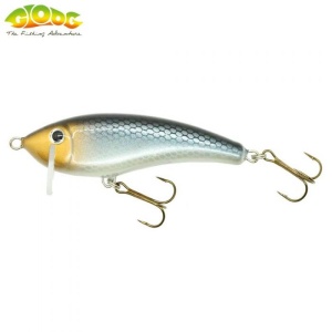 Vobler Gloog Hermes 70S 7cm 12g Sinking RSO (Roach Silver)