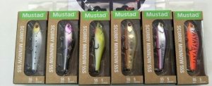 Vobler Mustad Scurry Minnow 55s 5.5cm 5g Ghost Ayu - Img 2