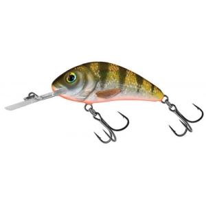 Vobler Salmo Ratling Hornet Floating 3.5cm Yellow Holographic Shad