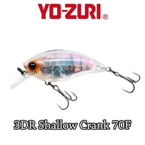 Vobler Yo-Zuri 3DR Shallow Crank 7cm 16g Floating RGZS - Img 2