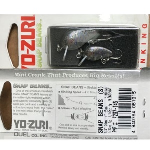 Vobler Yo-Zuri Snap Beans 2cm 1g + 2.5cm 2g Sinking T45