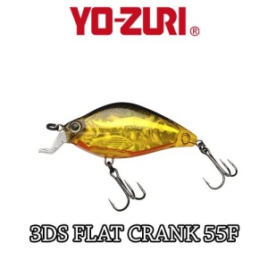 Yo-Zuri 3DS Flat Crank 5.5cm 7.5g Floating HHWS - Img 3