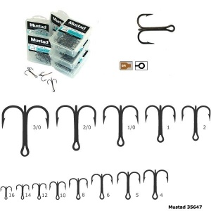 Ancora Tripla Rotunda Mustad Bronz Nr.16 25buc/plic